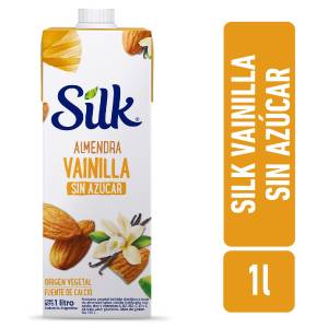 BEBIDA VEGETAL DE ALMENDRAS CON VAINILLA SIN AZÚCAR 1 LITRO