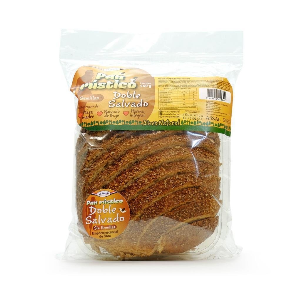 PAN RÚSTICO SALVADO 560 GR