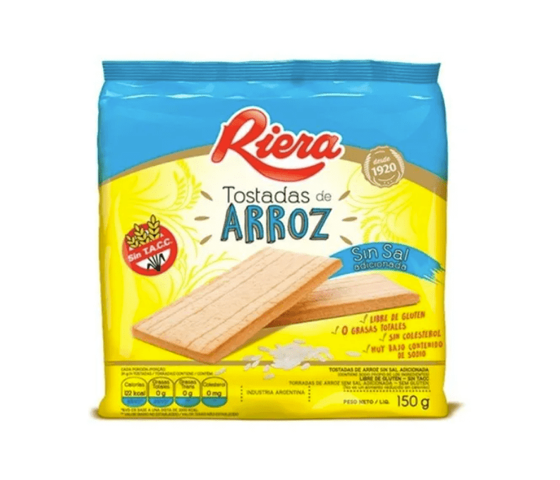 TOSTADA DE ARROZ SIN SAL 150GR