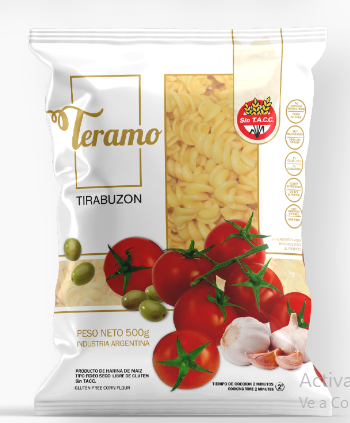 FIDEOS TIRABUZON SIN TACC X500GR