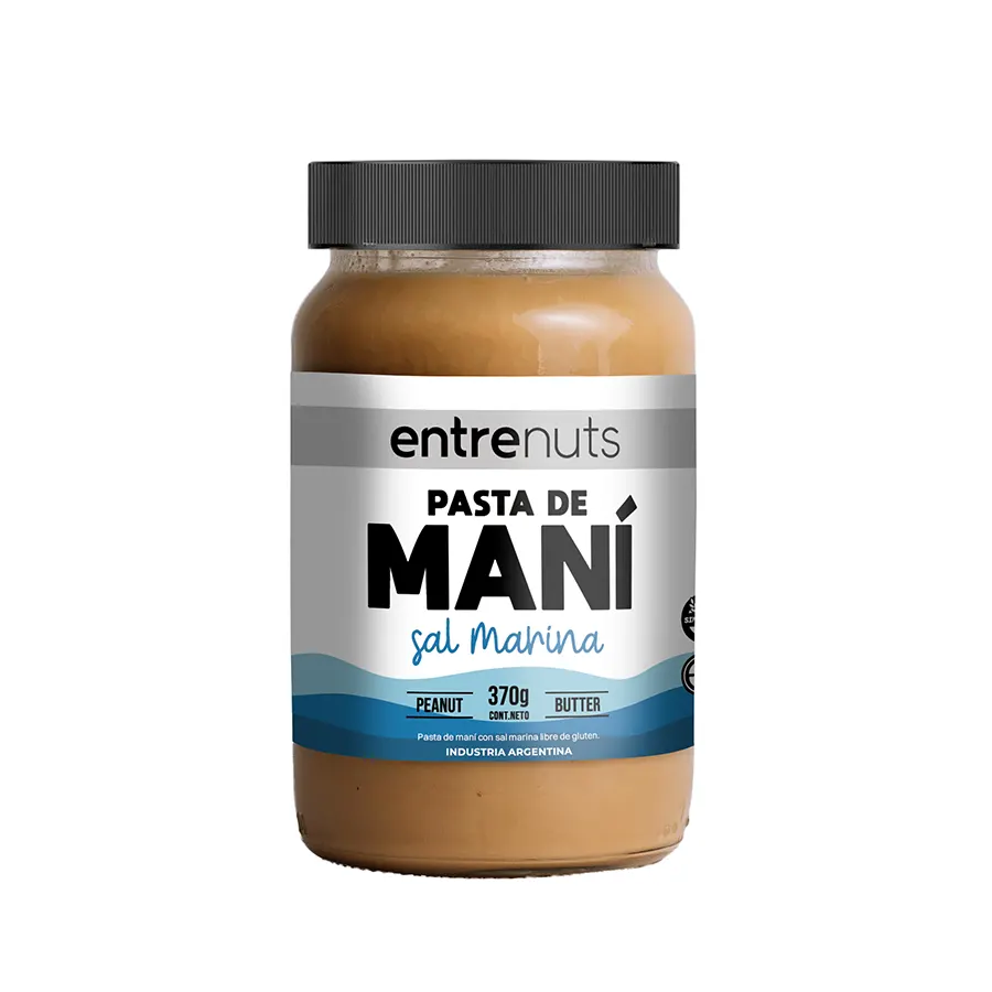 PASTA DE MANÍ CON SAL MARINA 370GR